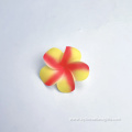 Classic Colorful EVA Foam Plumeria Hair Pick